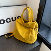 Fashion Tote Handbag иқтидори калон нигаҳдории Crossbody халтаи матои
